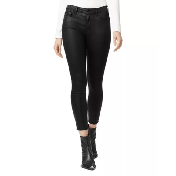 Social Standard By Sanctuary Jeans Size 6 Coated Ankle Skinny Mid Rise Grunge - Picture 1 of 10